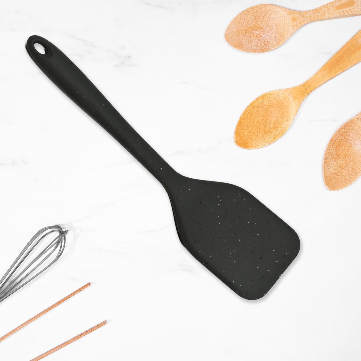 5396 Silicone Spatula - Versatile Tool for Cooking, Baking and Mixing, Set of 1. DeoDap 5396 Silicone Spatula - Versatile Tool for Cooking, Baking and Mixing, Set of 1. DeoDap